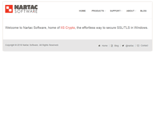 Tablet Screenshot of nartac.com